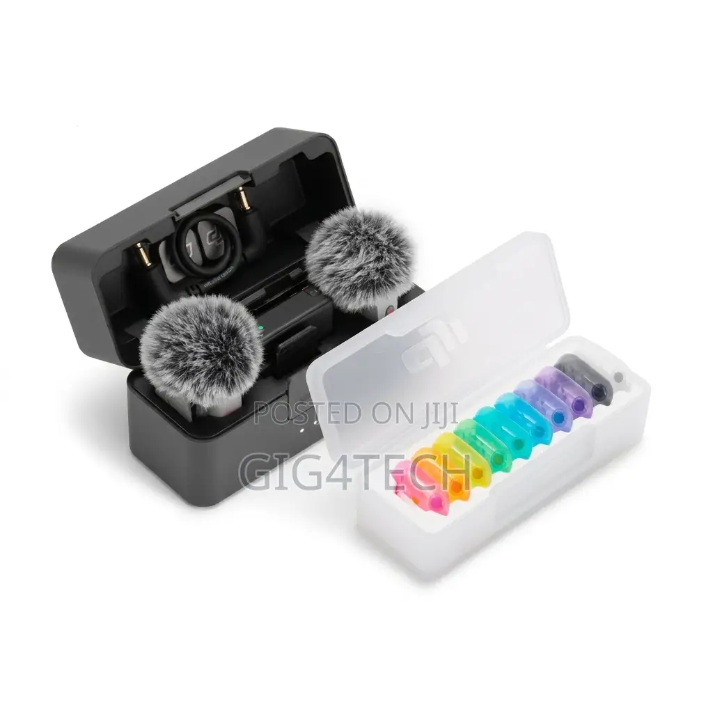 Dji Mic Mini 2s (2 Tx + 1 Rx + Cc) Wireless Microphone