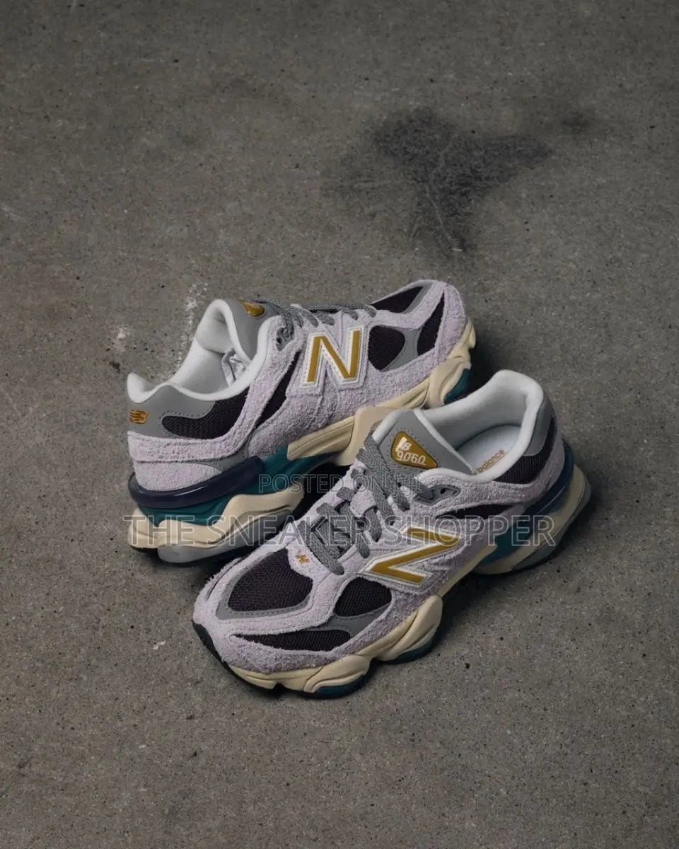 New Balance 9060. Lavender / Purple / Gold