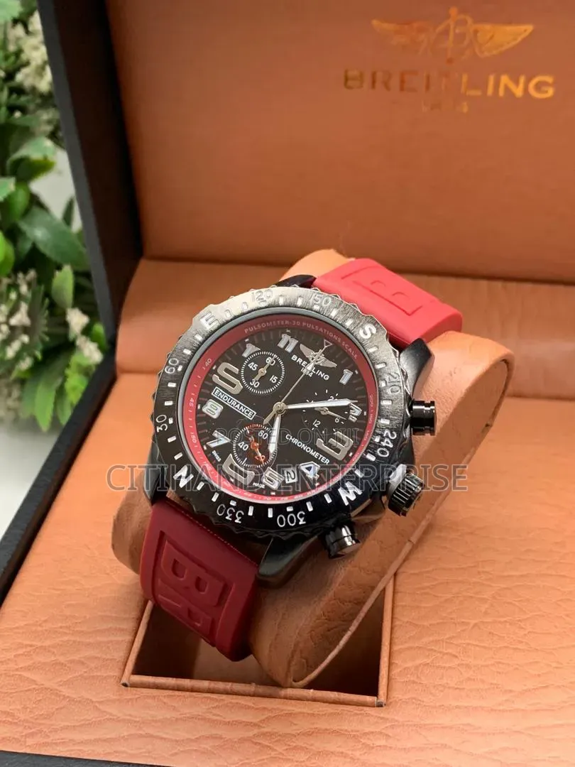 Classy Breitling Watch - Colorful Looks!