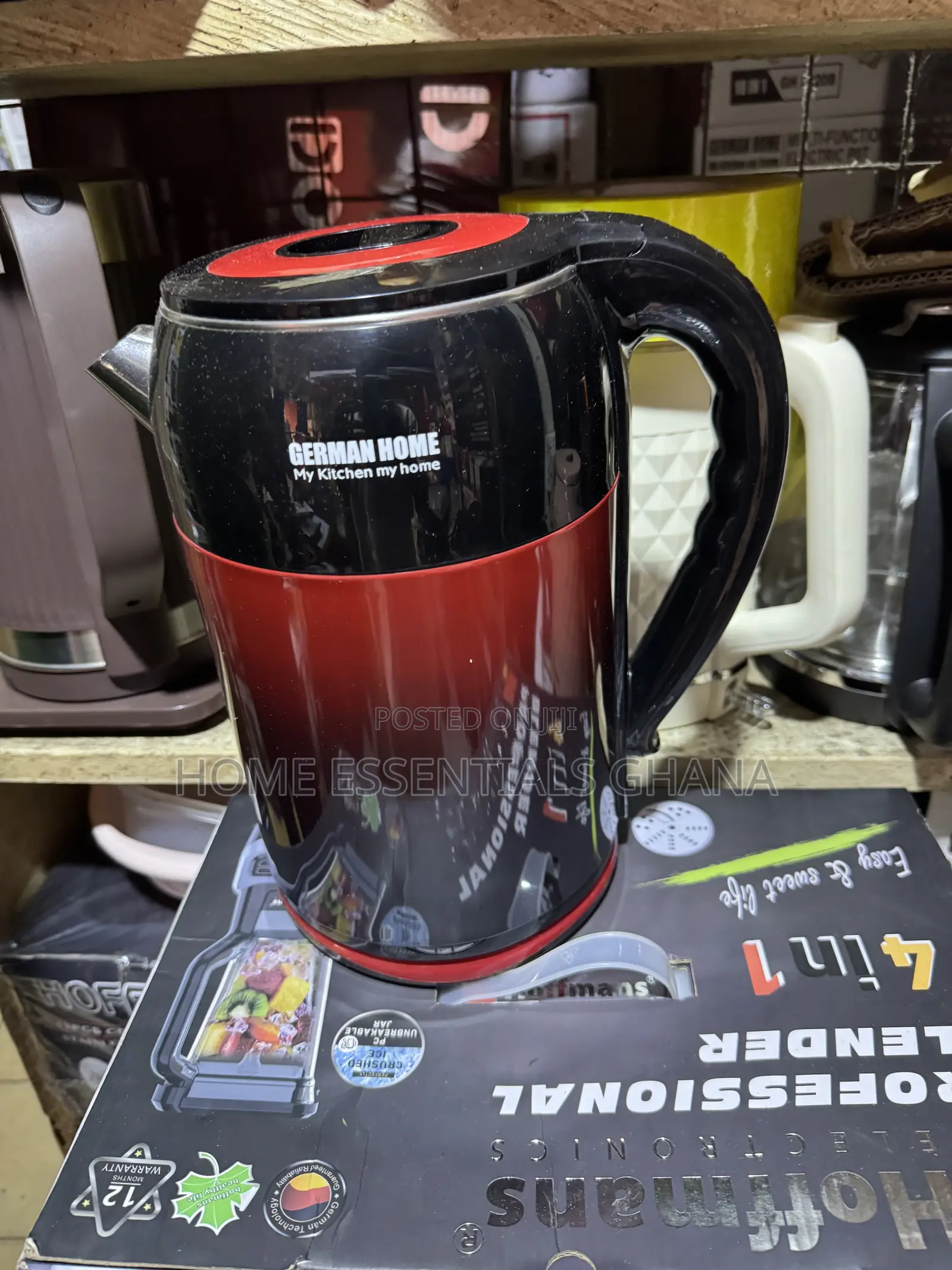 Hoffman 4 Liters Electric Kettle – Fast Heating Large Capacity