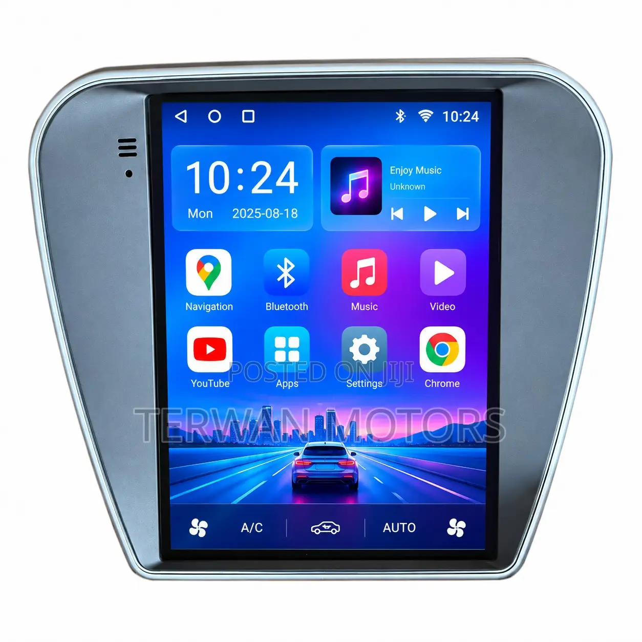 Tesla-Style Android Screen for Chevrolet Equinox 2018 to 2021
