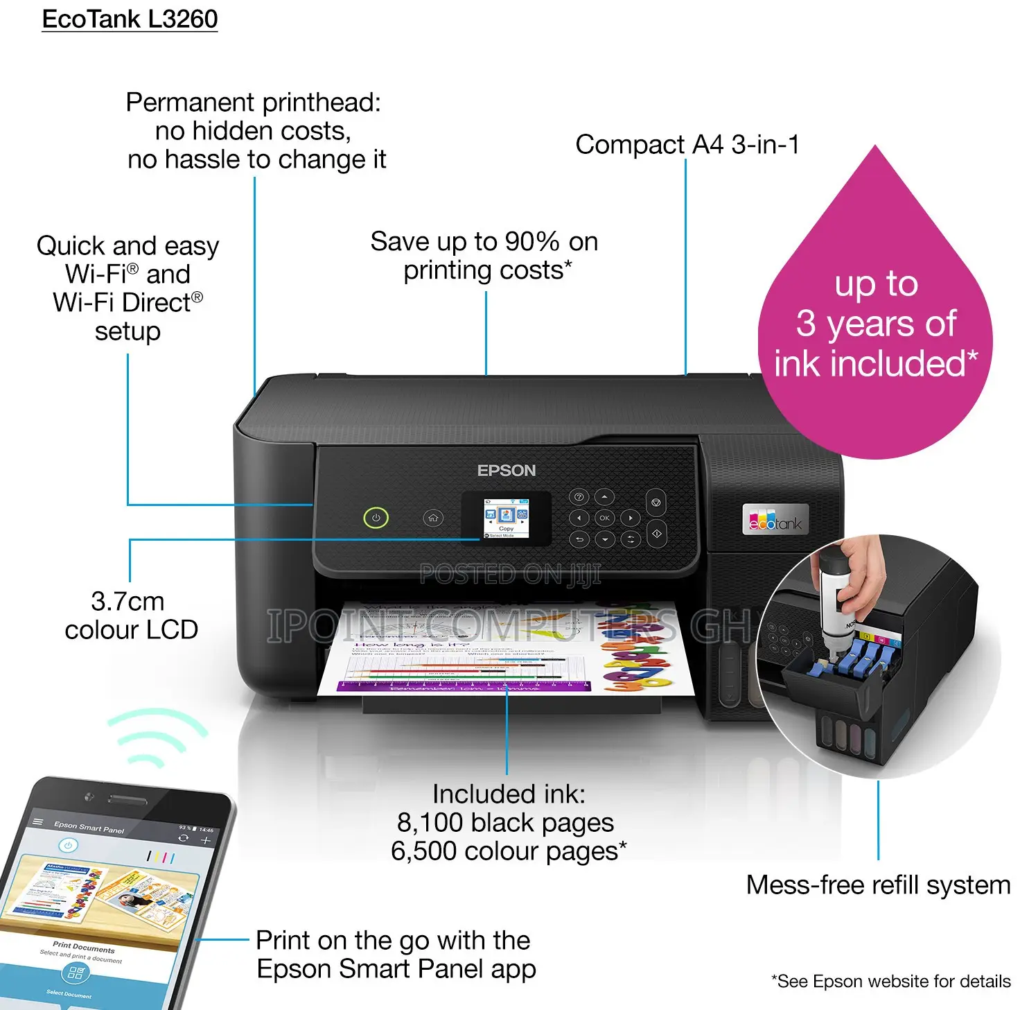 Epson L3260 Color Printer