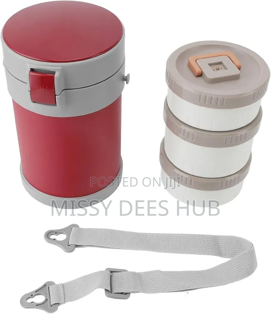 Fulaijia 3 Bowls Insulated Flask ( 2.3L)