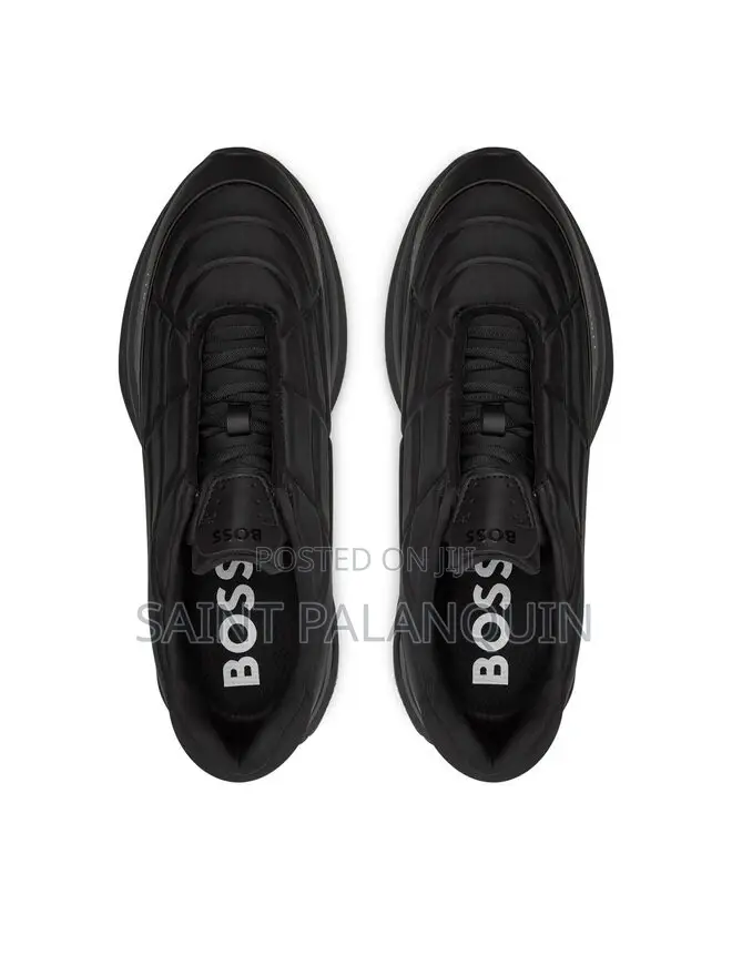 BOSS Void Runn Quilted Blue and Purple Upperchunky Black BOSS