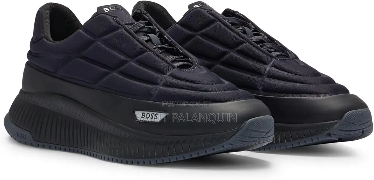 BOSS Void Runn Quilted Blue and Purple Upperchunky Black BOSS
