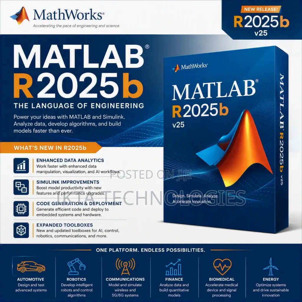 MathWorks MATLAB R2025b V25 | Pro Engineering Data Analysis Software