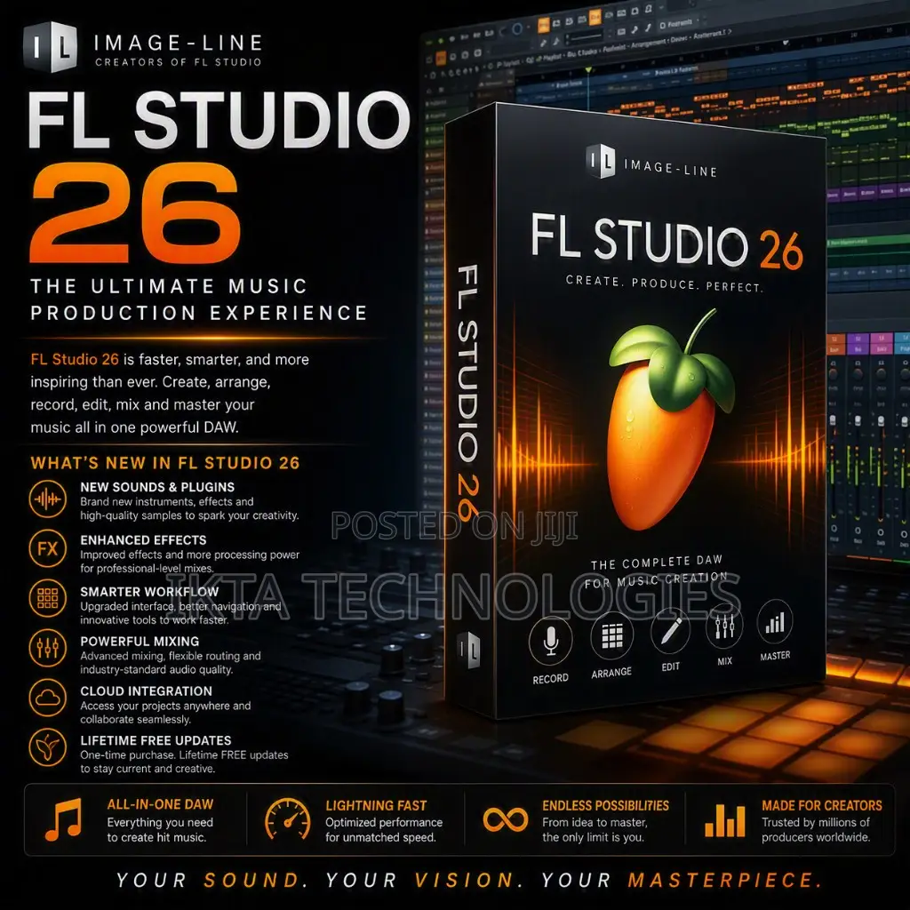 Fl Studio Signature Edition 26 | All Plugin Bundle | Lifetime |Mac/Win
