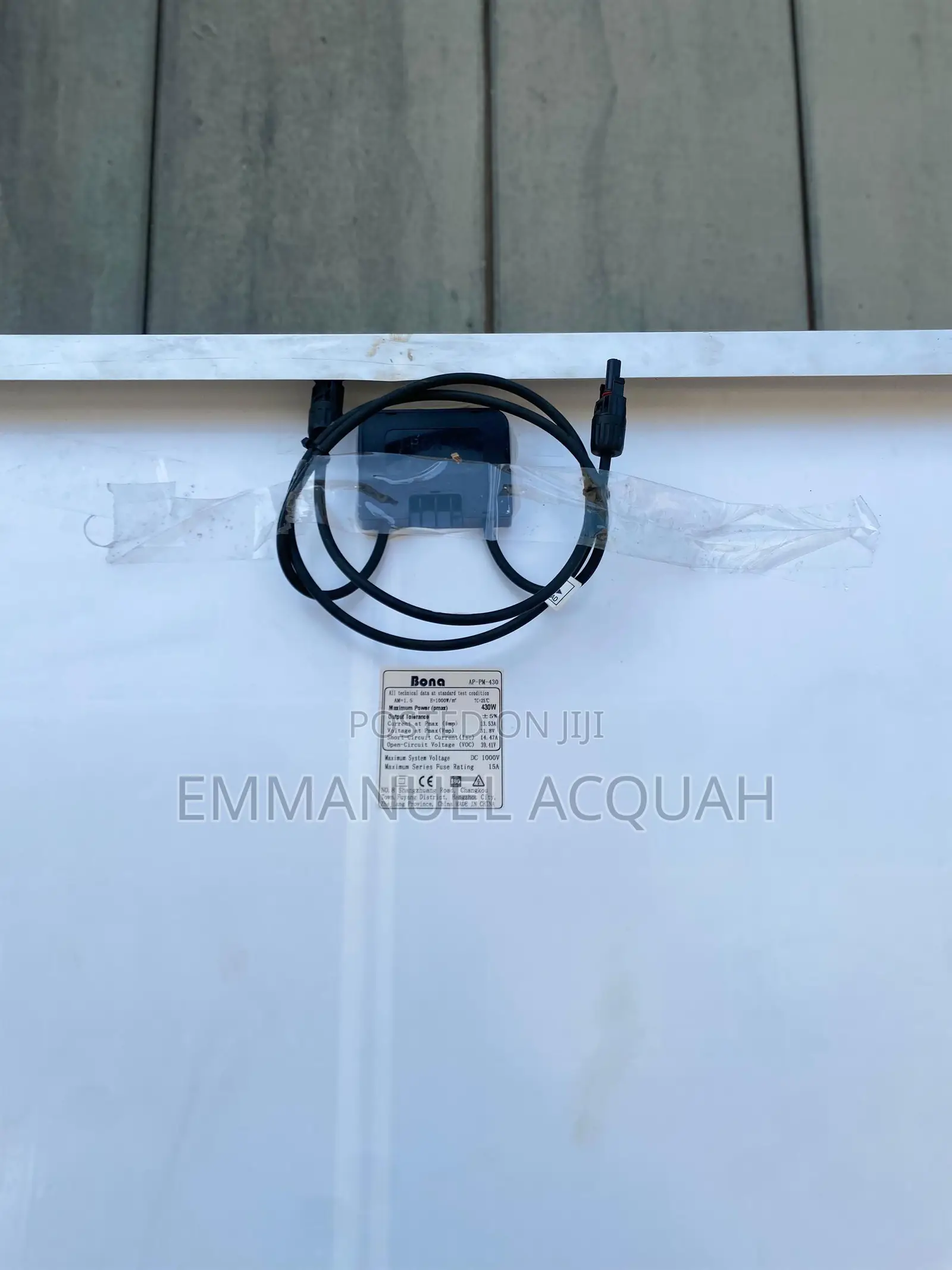 Bona 430W Monocrystalline Solar Panel – Brand New