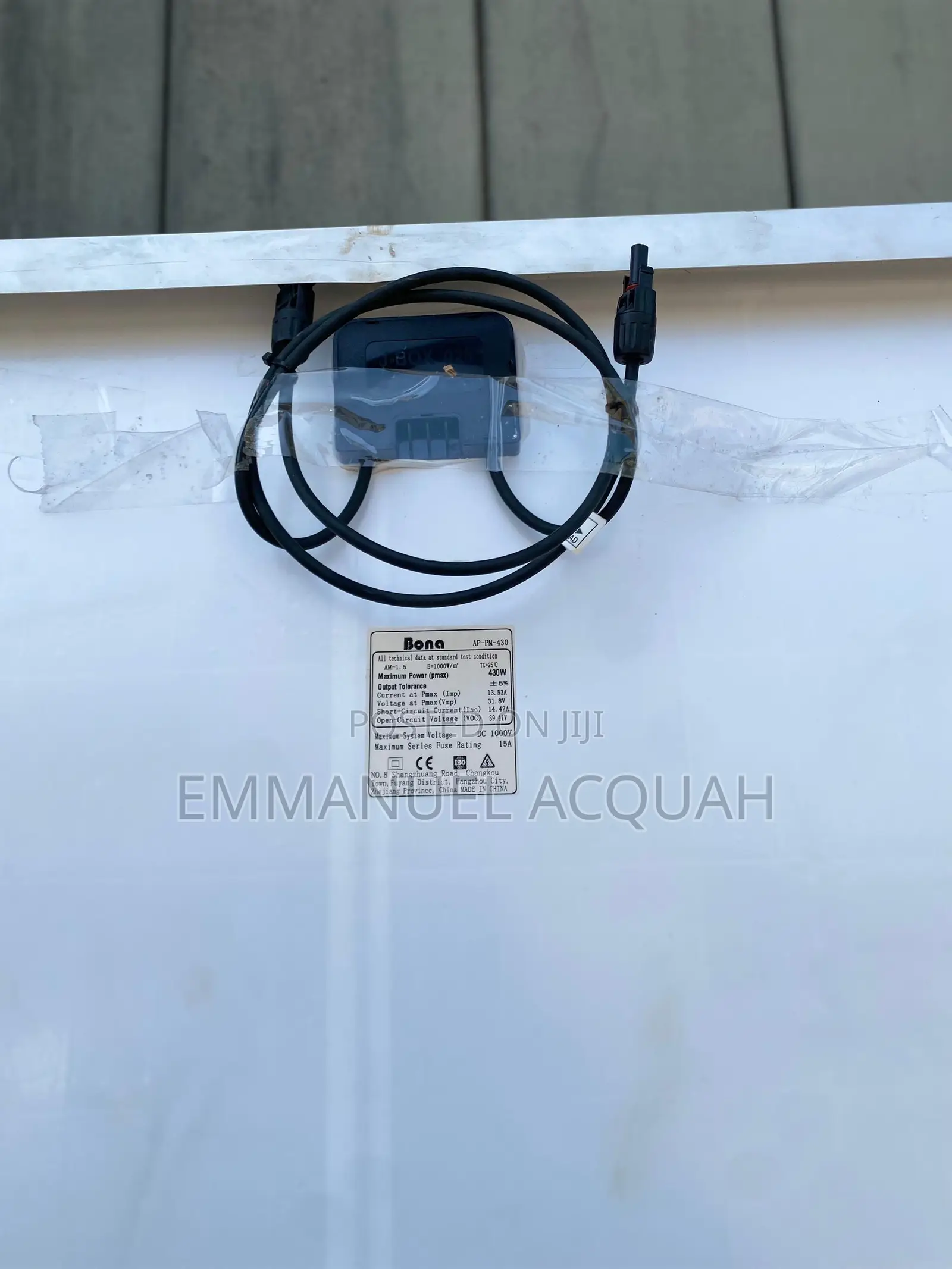 Bona 430W Monocrystalline Solar Panel – Brand New