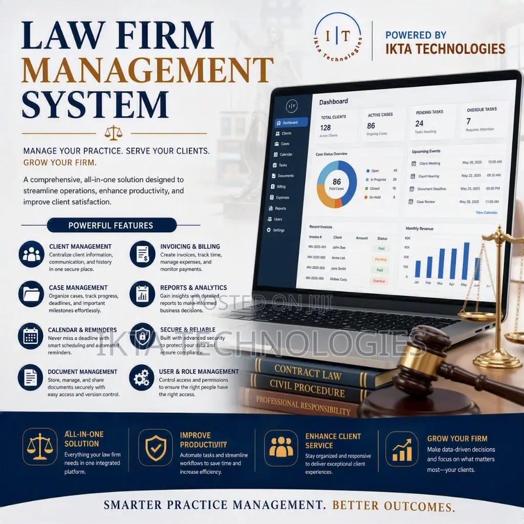 Law Firm Management System for Lawyers and Legal Teams