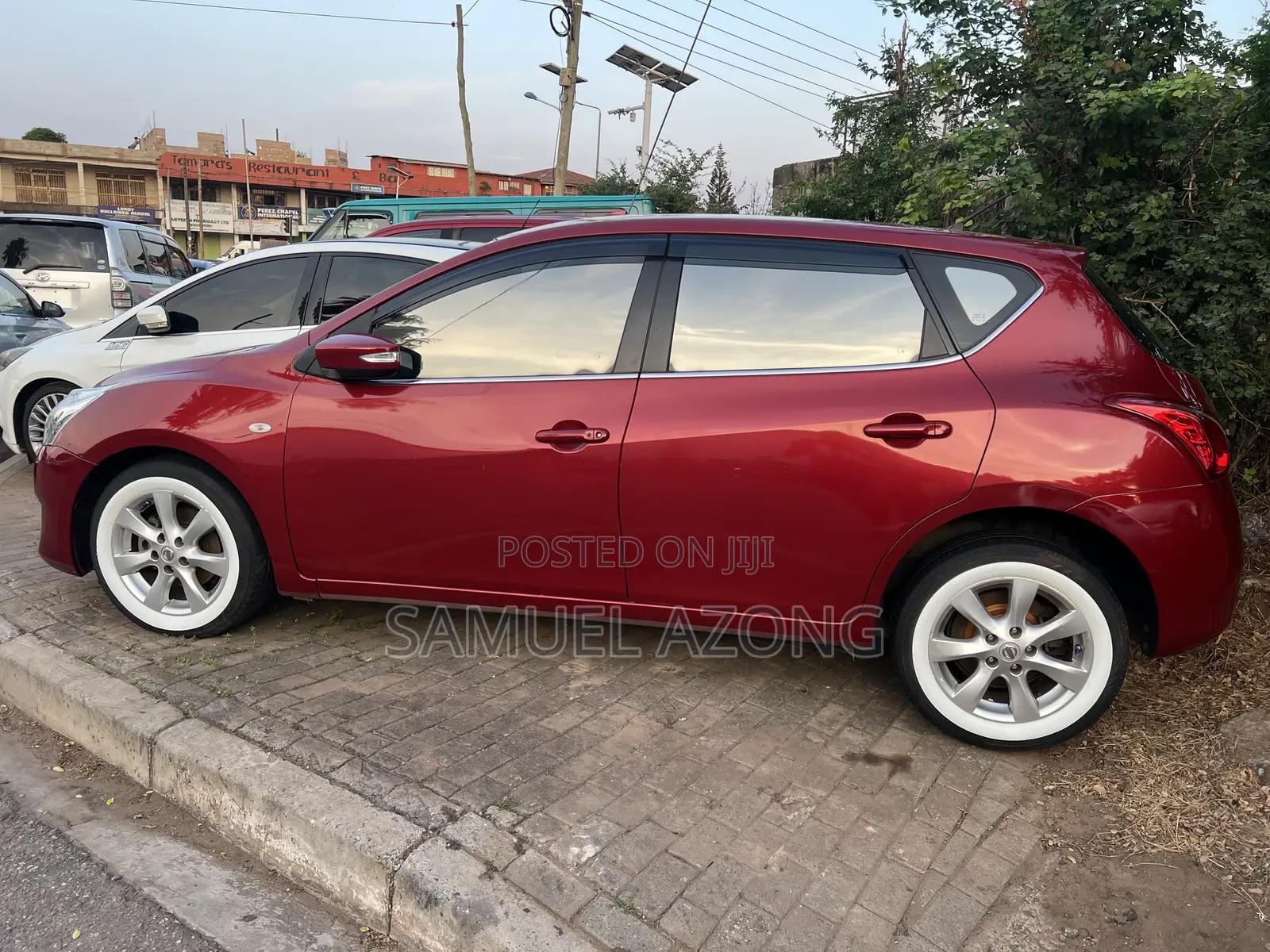 Nissan Tiida 1.5L 16V 2014 Red