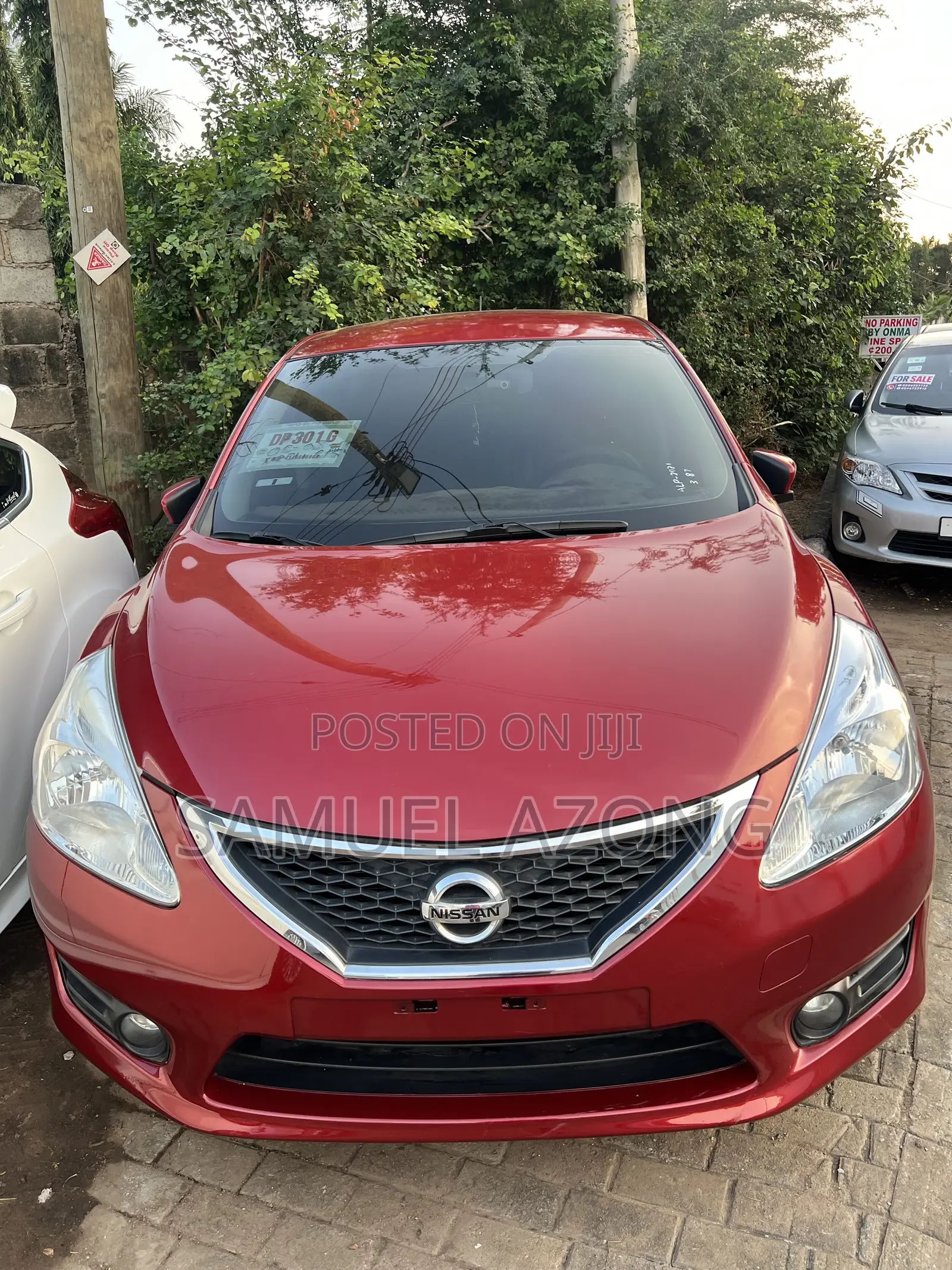 Nissan Tiida 1.5L 16V 2014 Red