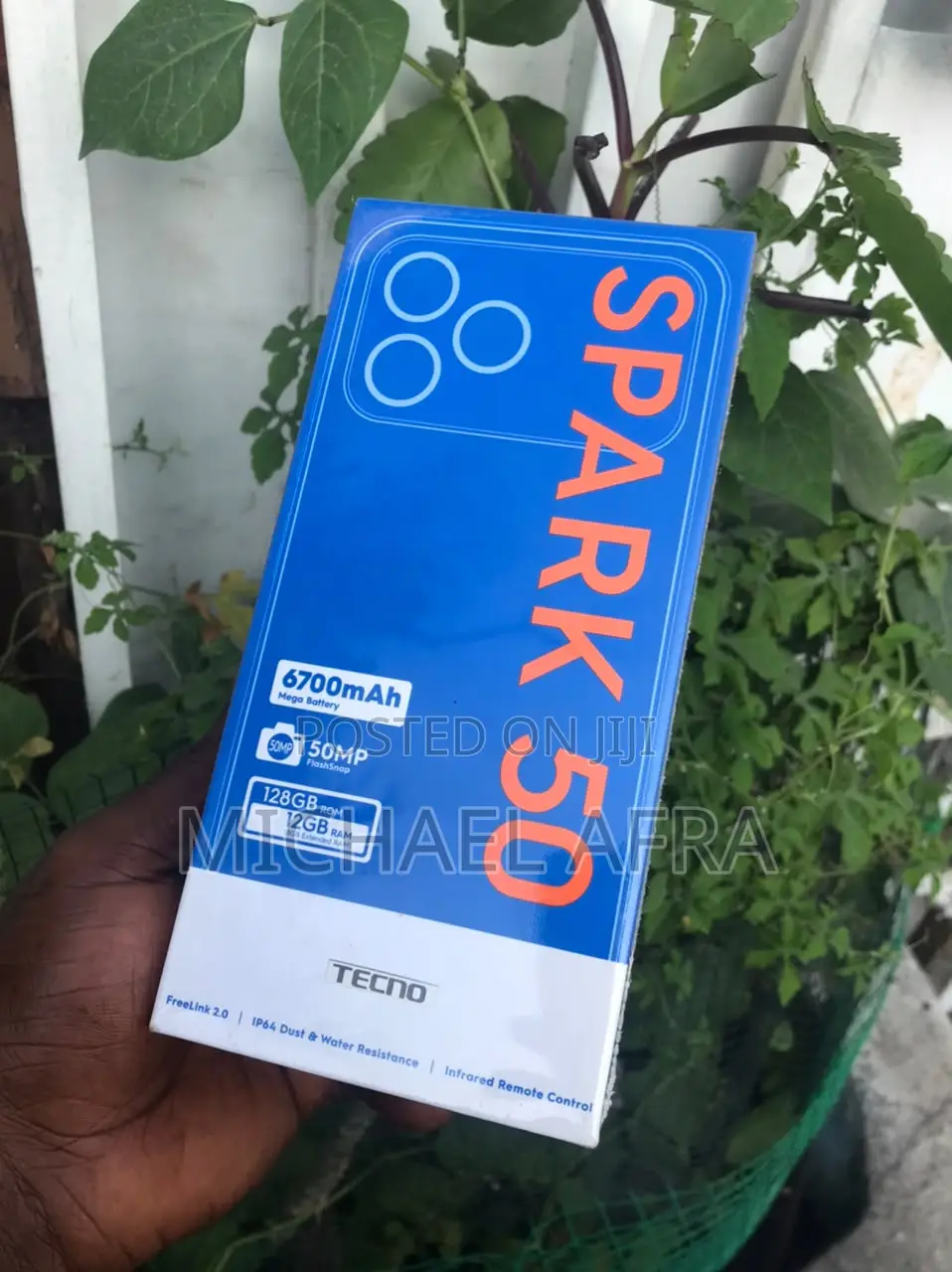 New Tecno Spark 50 128 GB Gray