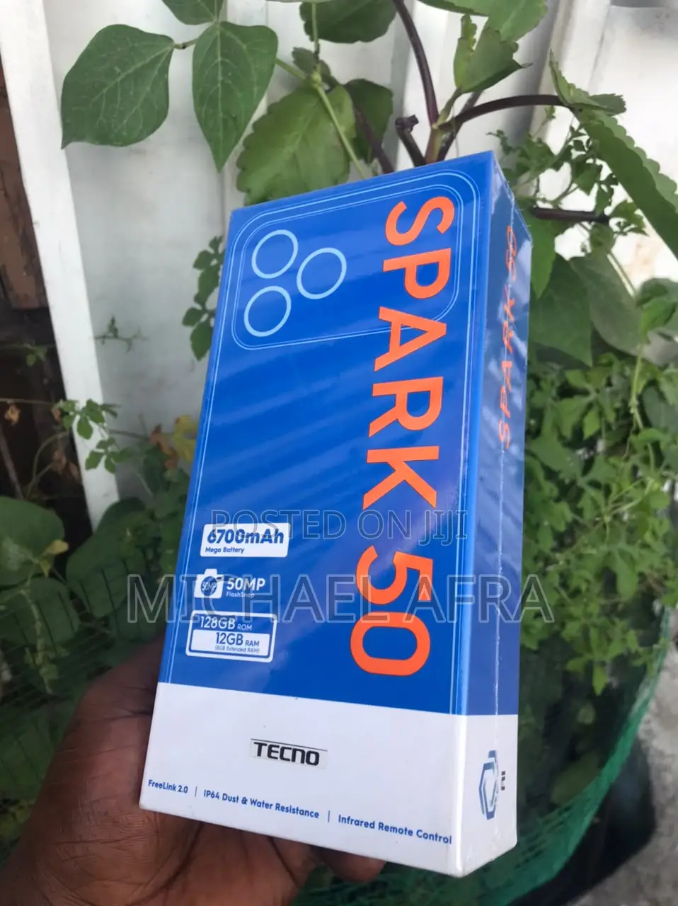 New Tecno Spark 50 128 GB Gray