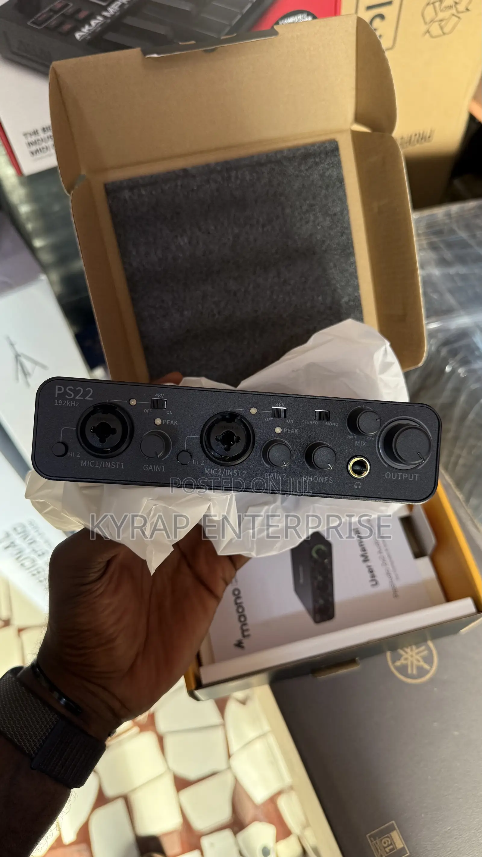 Maono Ps22 Pro Studio 2x2 Soundcard