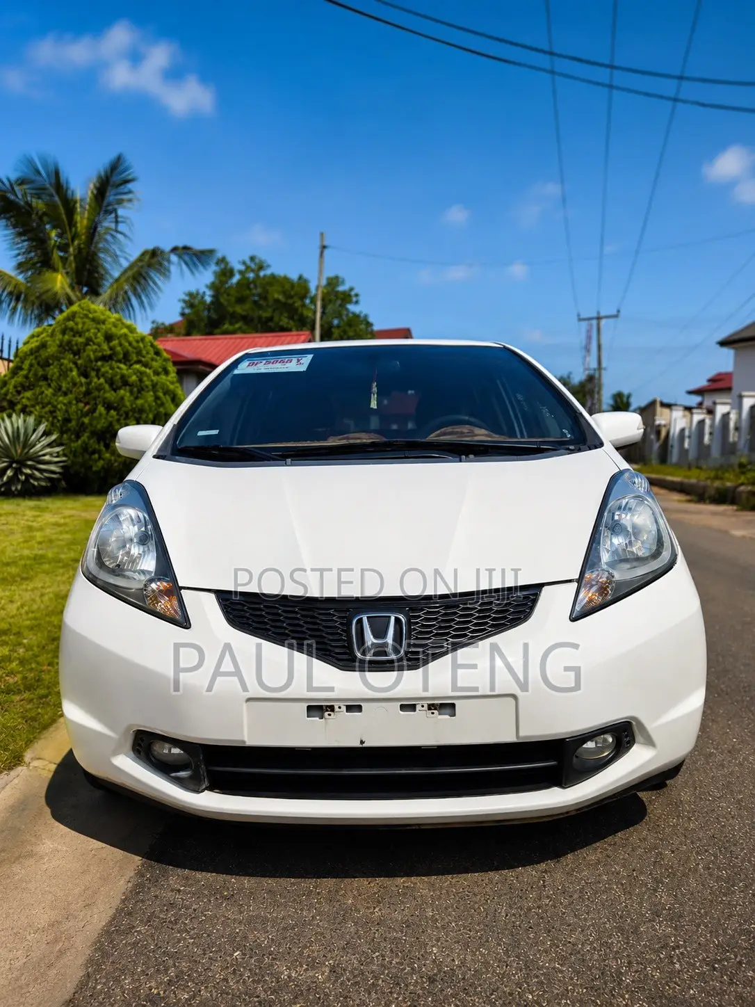 Honda Fit Automatic 2012 White