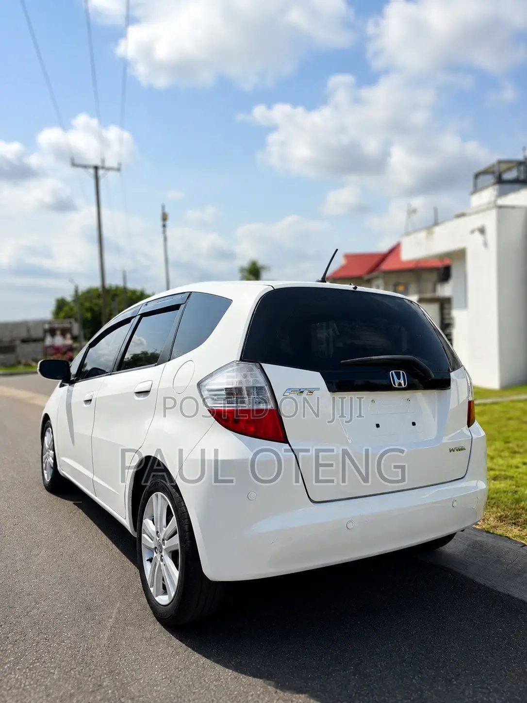 Honda Fit Automatic 2012 White