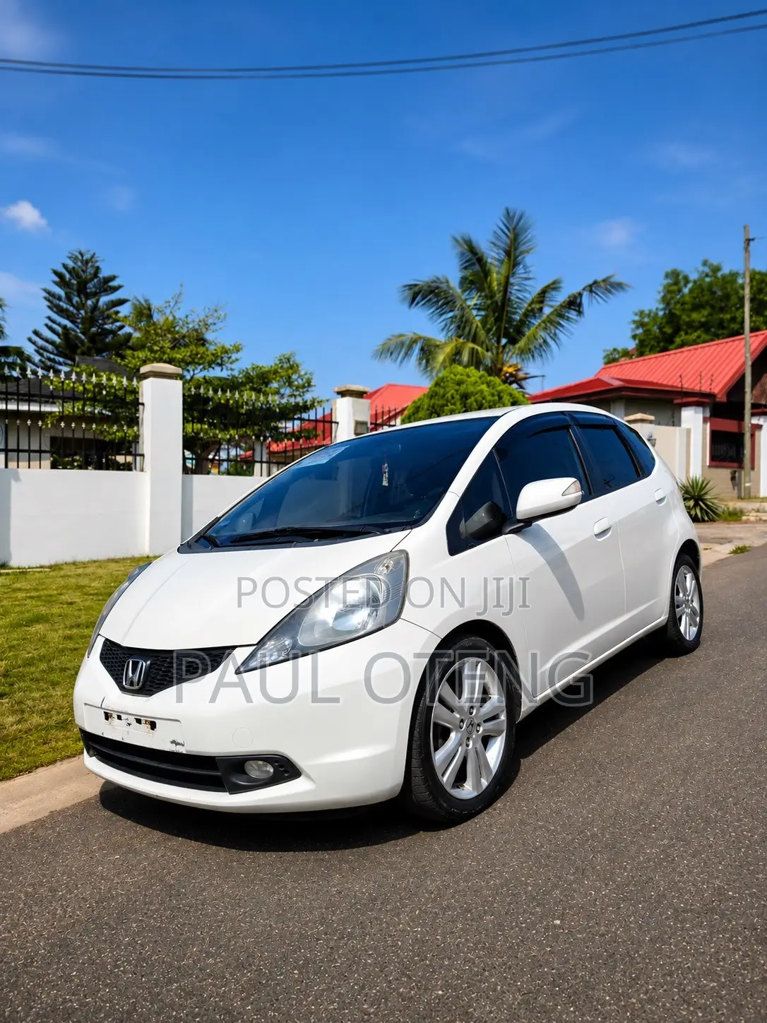 Honda Fit Automatic 2012 White