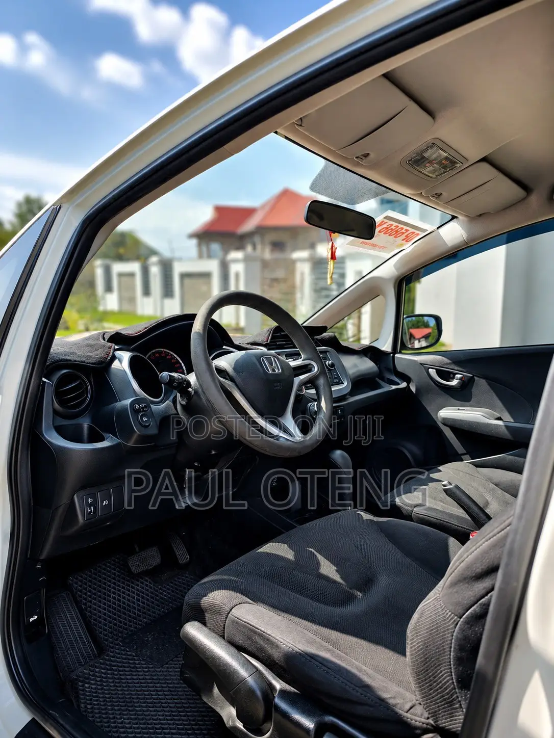 Honda Fit Automatic 2012 White