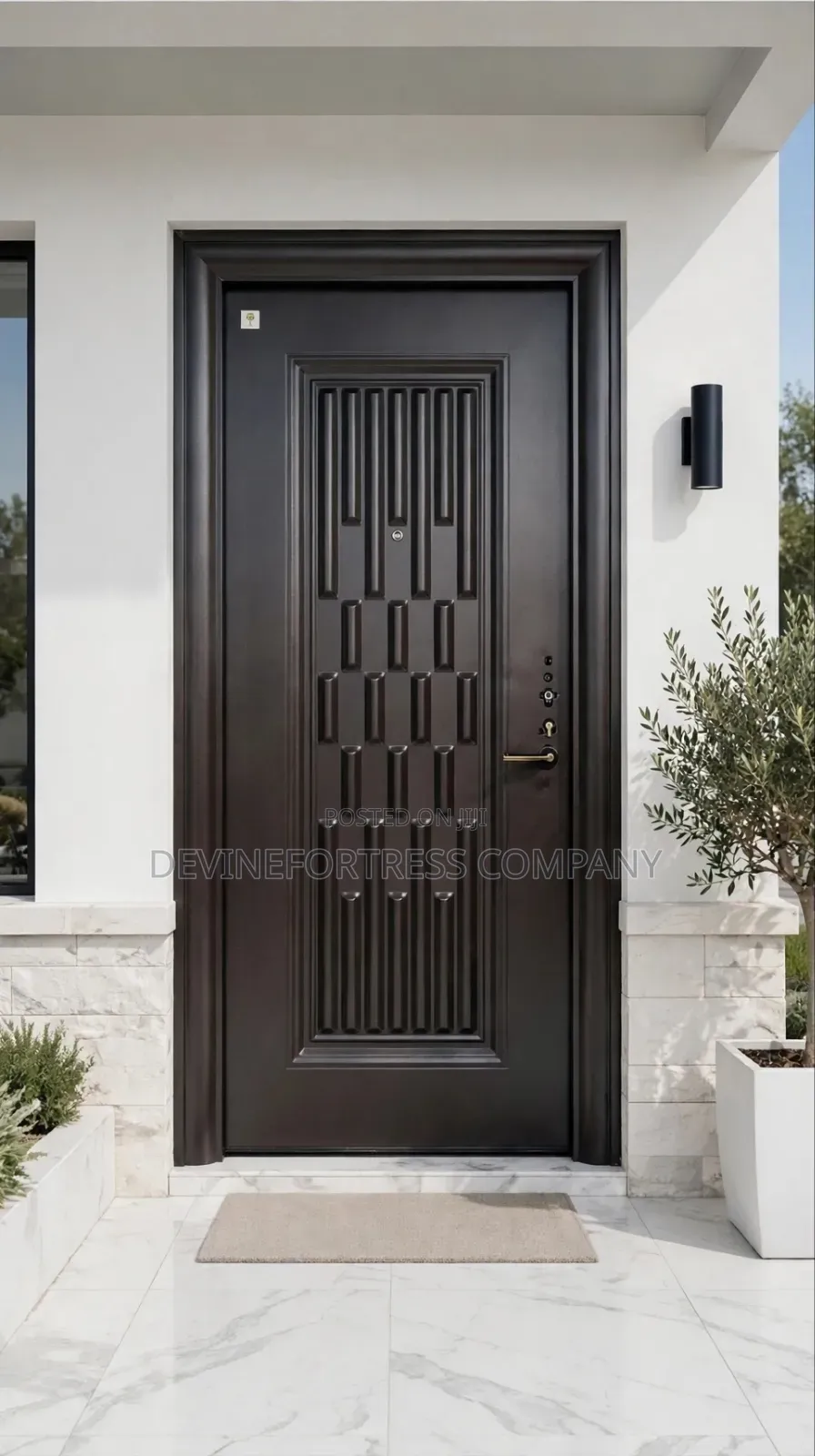 High Quality Paladin Brown Rough Door for All Weather// Highly Recom