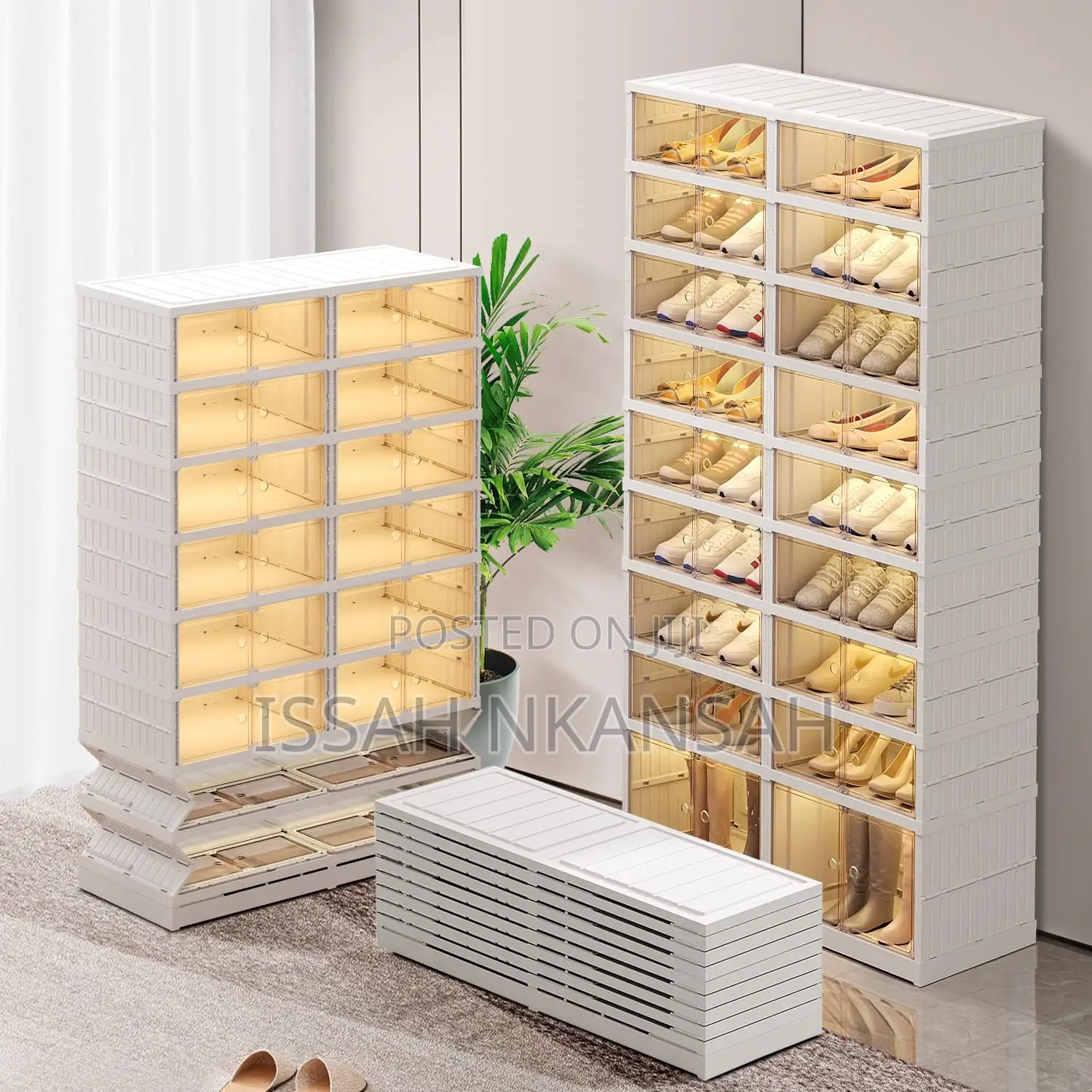 9 Tiers Collapsible Shoes Rack