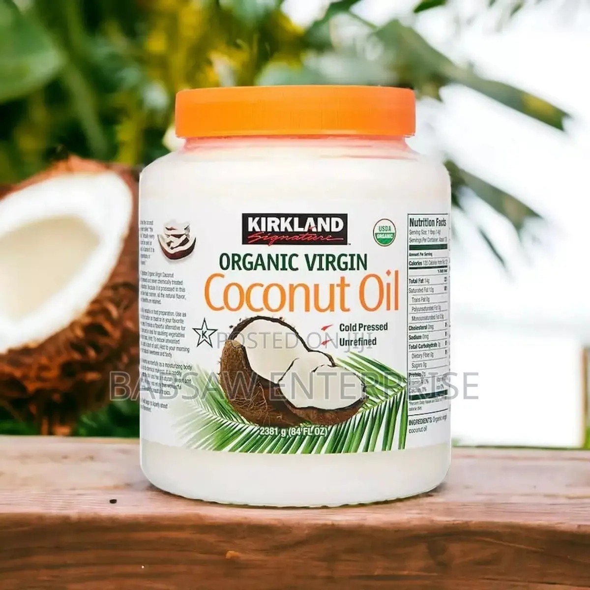 Kirkland Organic Virgin Coconut Oil