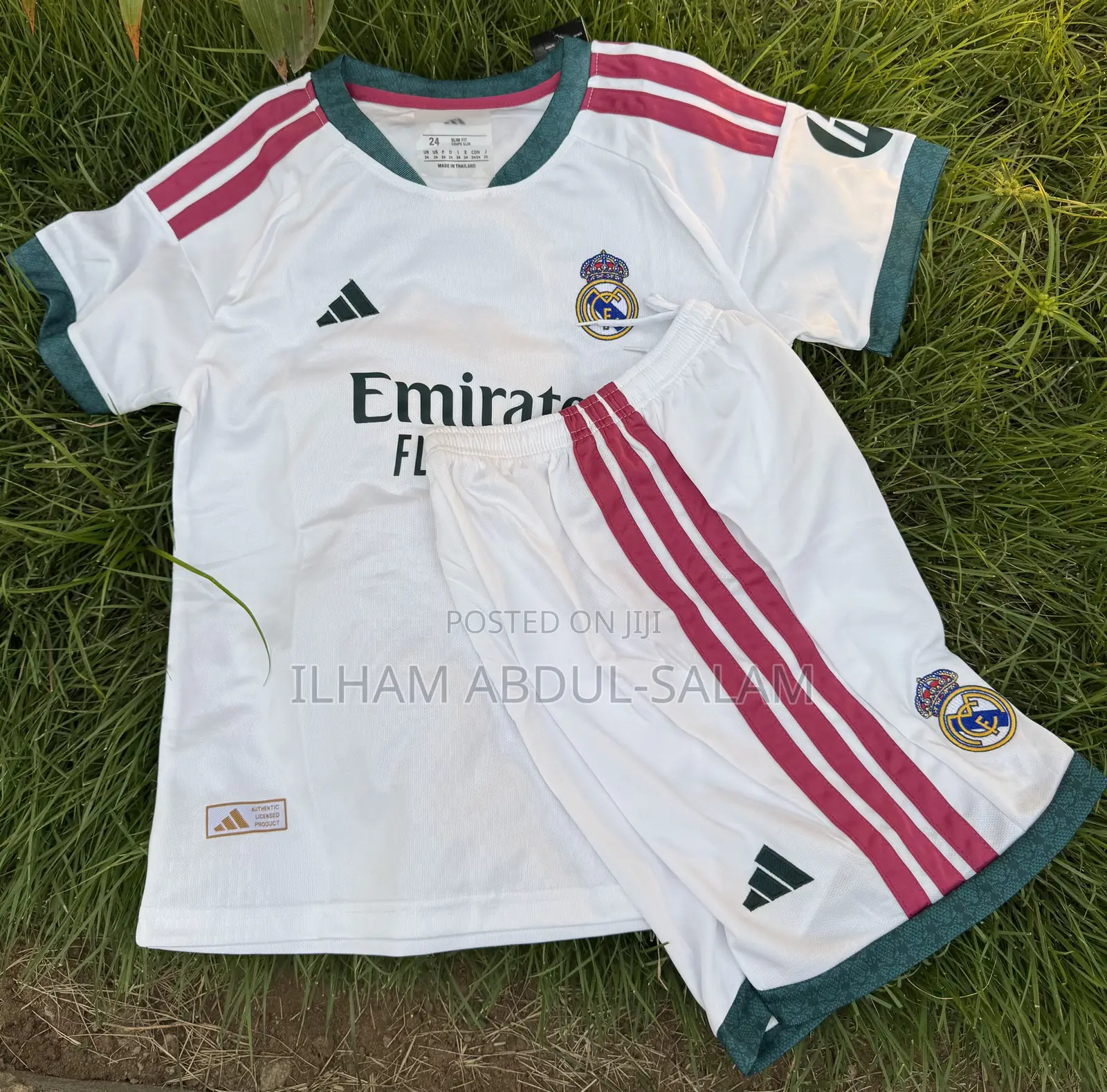 Real Madrid Home Kids Jersey