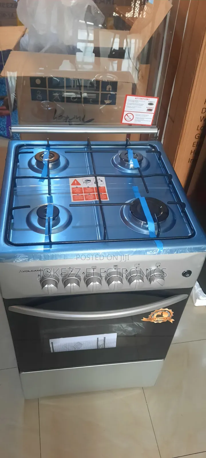 Volcano 4 Burner Gas Cooker
