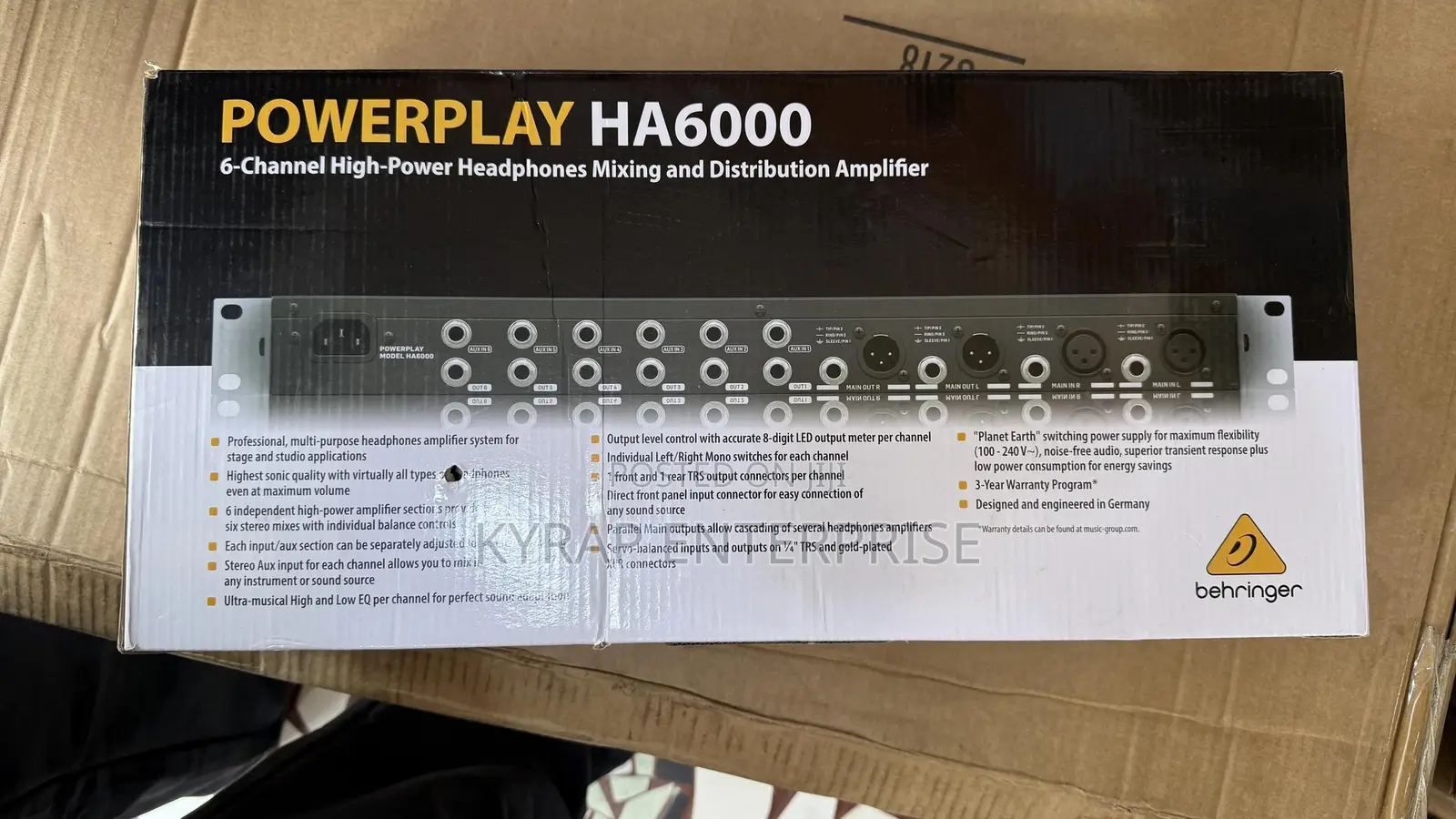 Behringer Powerplay Ha6000