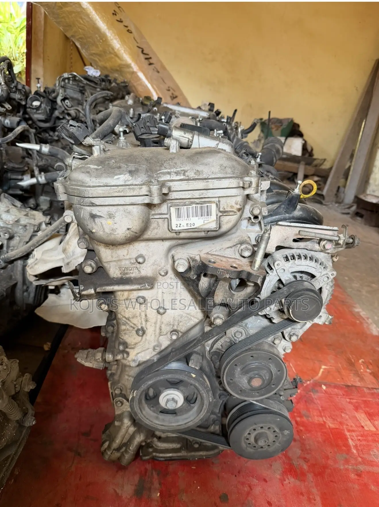 Toyota Corolla 2009-2018 Engine and Gearbox 2ZR (9 PINS)
