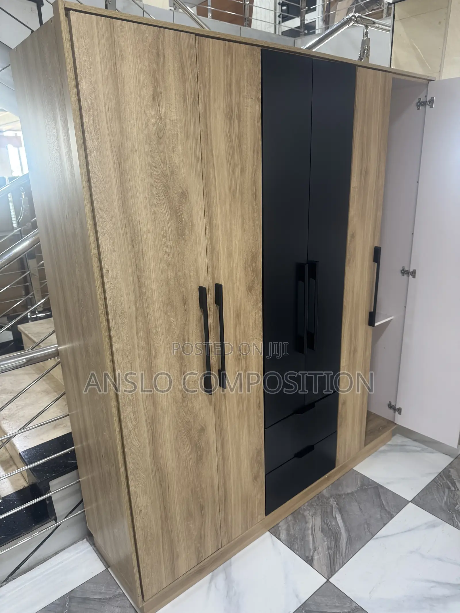 Executives Three-Door Wardrobe
