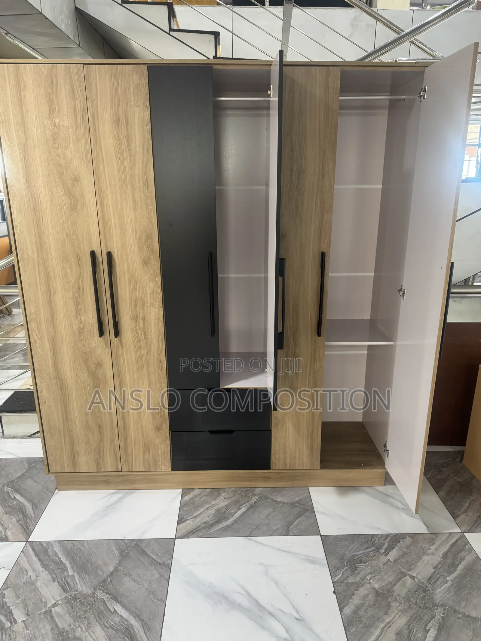 Executives Three-Door Wardrobe