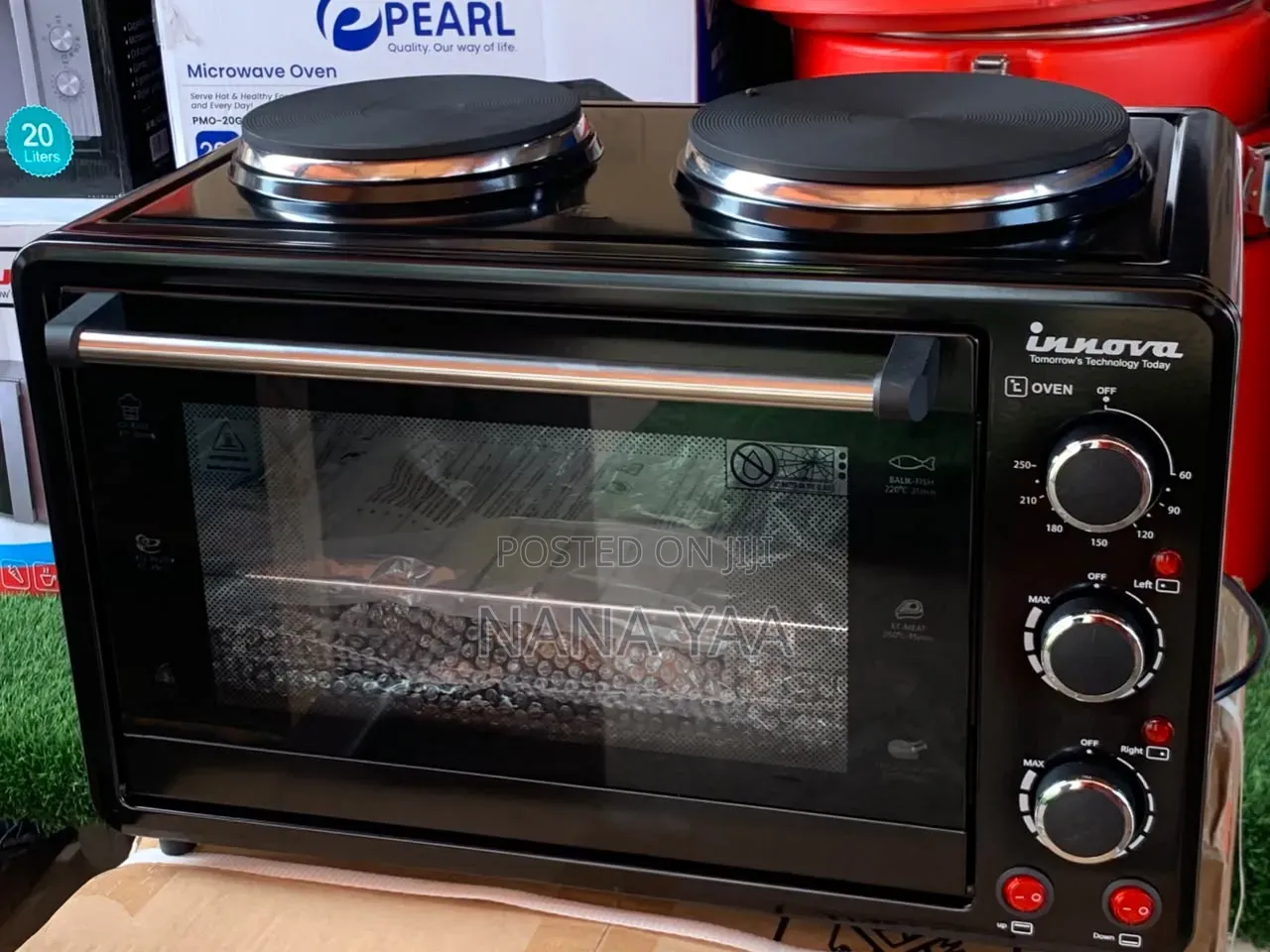 Innova Quality Electric Oven With Hotplate