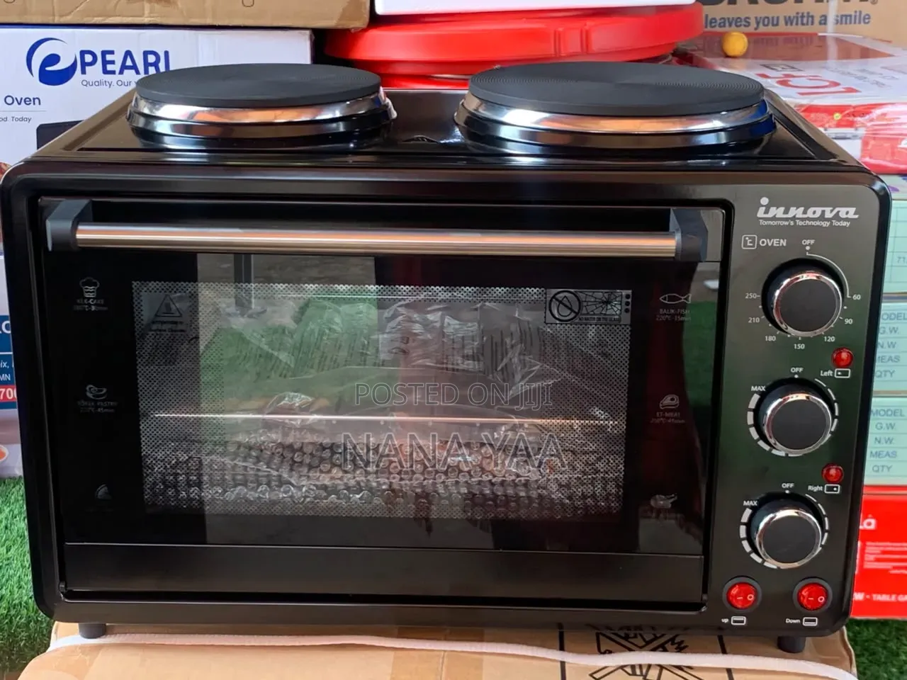 Innova Quality Electric Oven With Hotplate