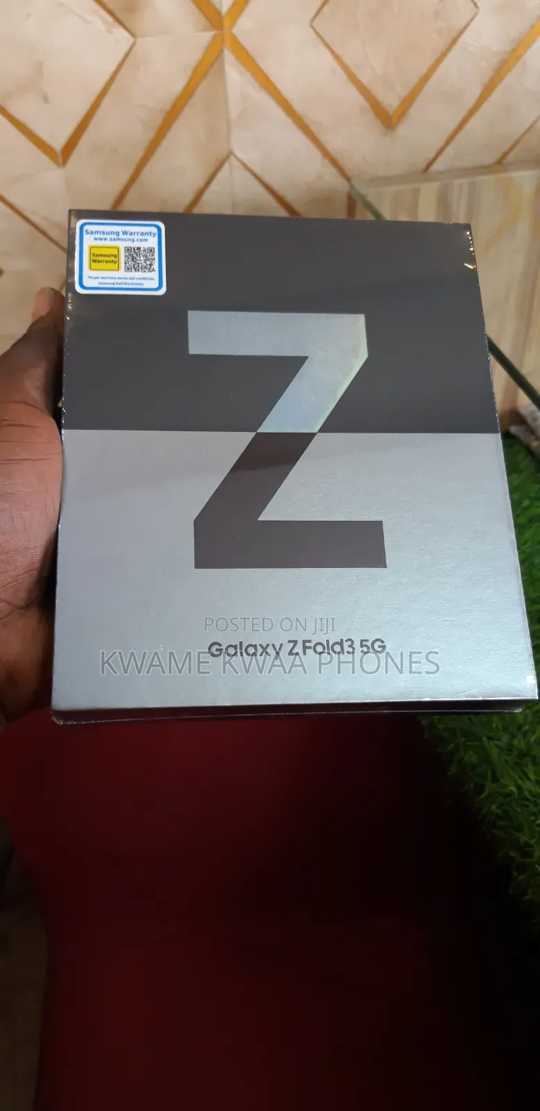 New Samsung Galaxy Z Fold 3 256 GB Black