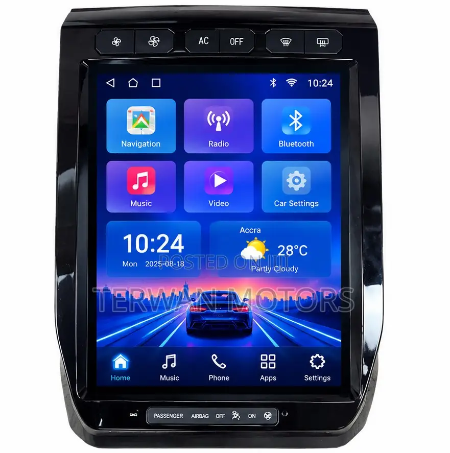Tesla-Style Android Screen for Ford F150 2015 to 2020