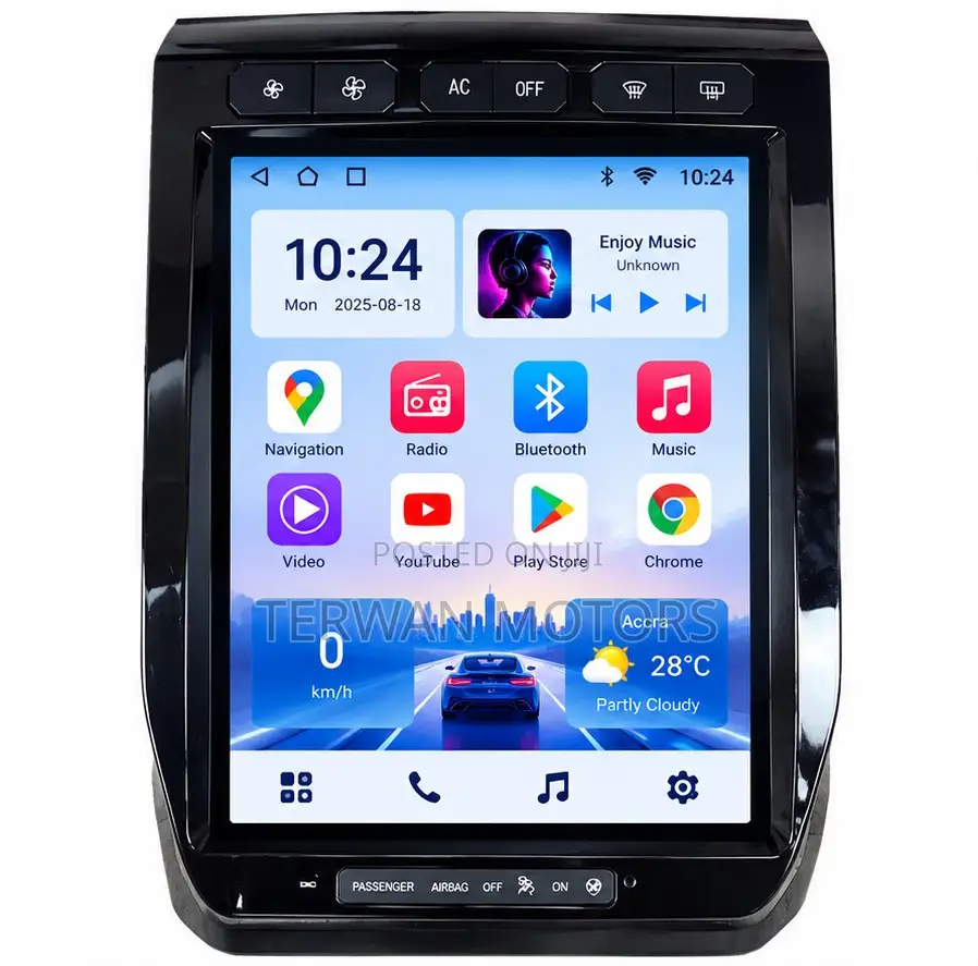 Tesla-Style Android Screen for Ford F150 2015 to 2020