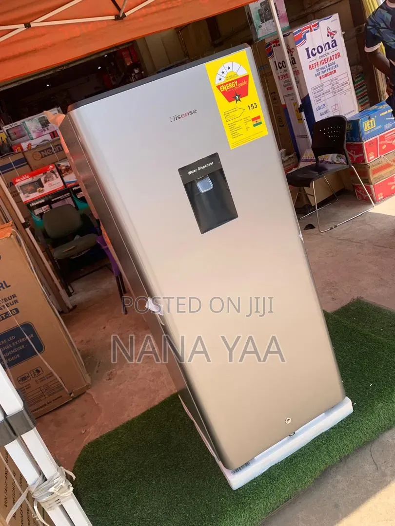 Hisense Quality Single Door Fridge With Dispenser 176 Litres