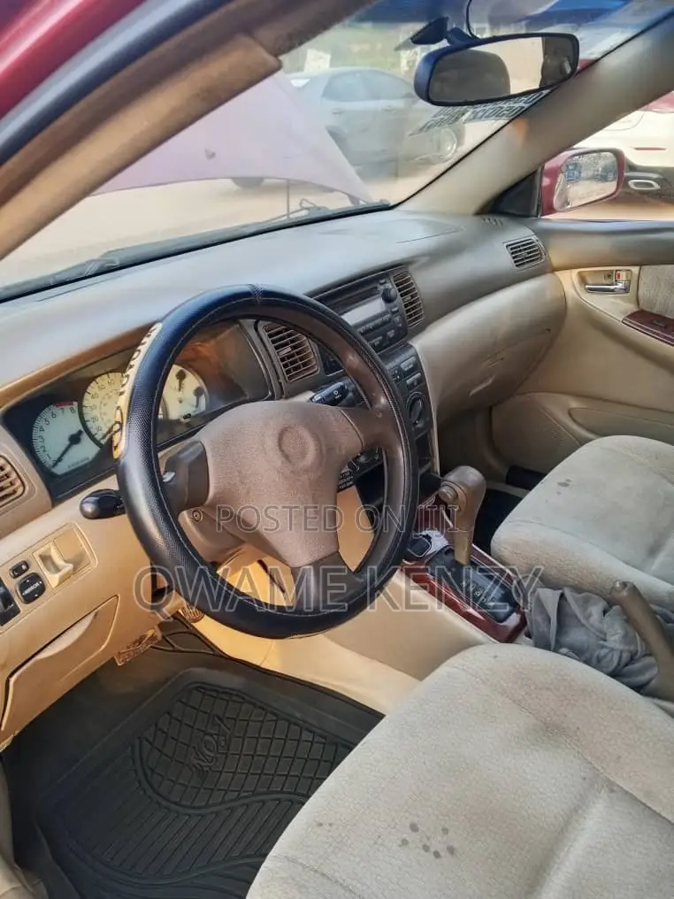 Toyota Corolla 2007 Red