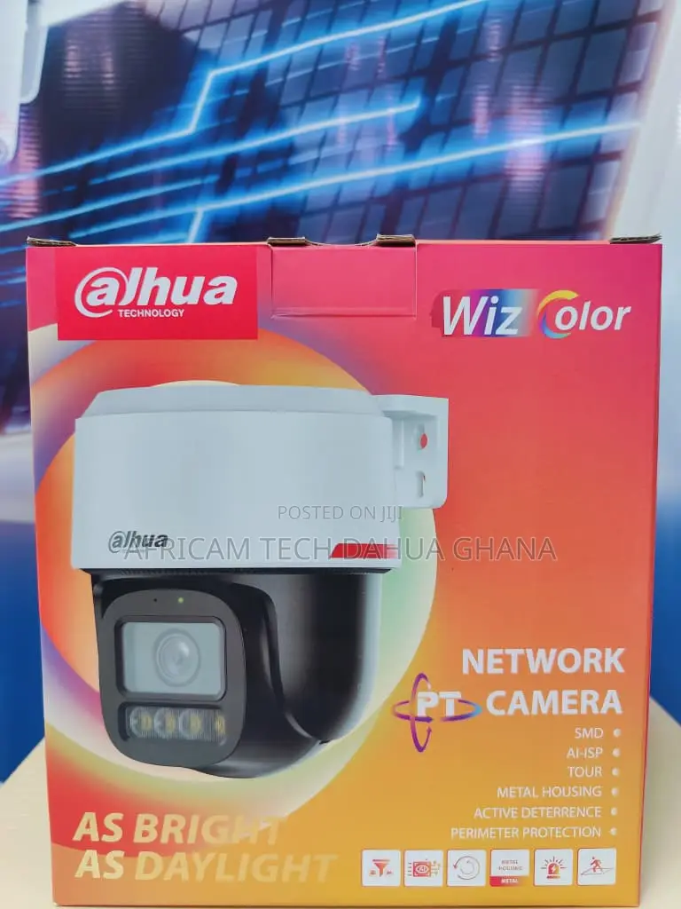Dahua 5MP WizColor Outdoor Wi-Fi Pan Tilt Ip Cam 2way Talk Autotrack