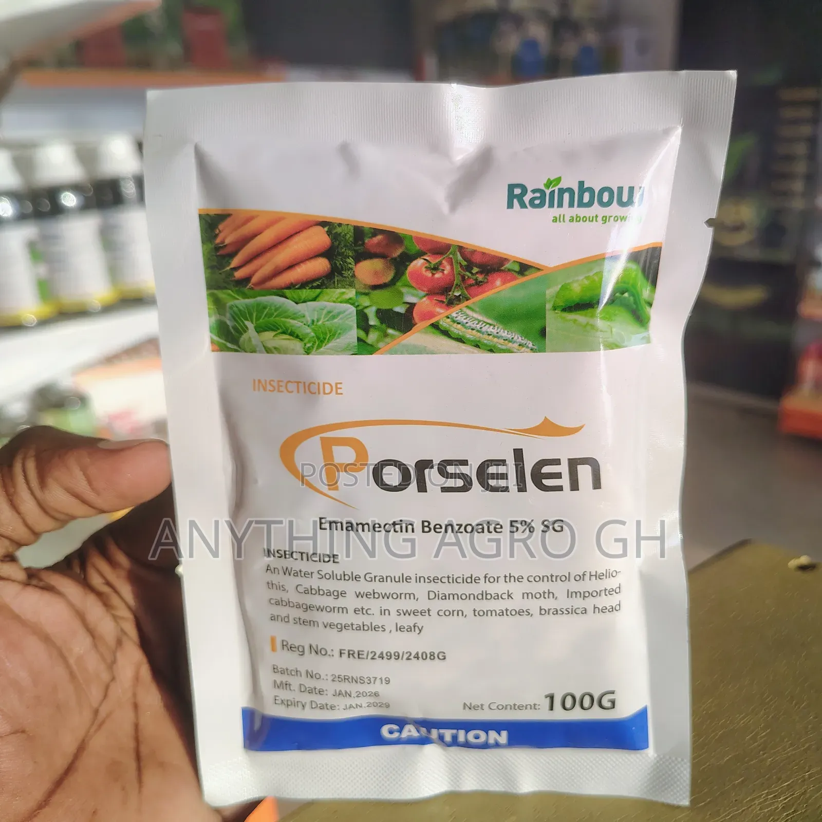 Porcelen 100G