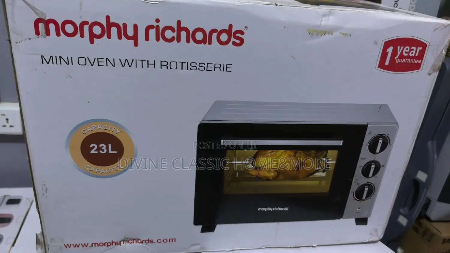 Morphy Richards 23lit Mini Oven With Rotisserie