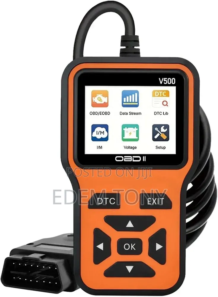 V500 OBD2 Scanner Diagnostic Tool,Code Reader Battery Voltage Tester