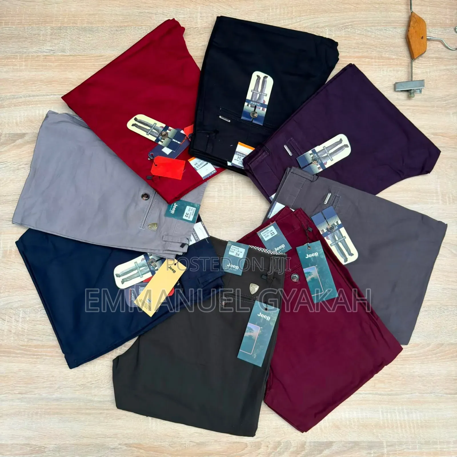 Quality Delacruz Khaki Trousers and Jeans