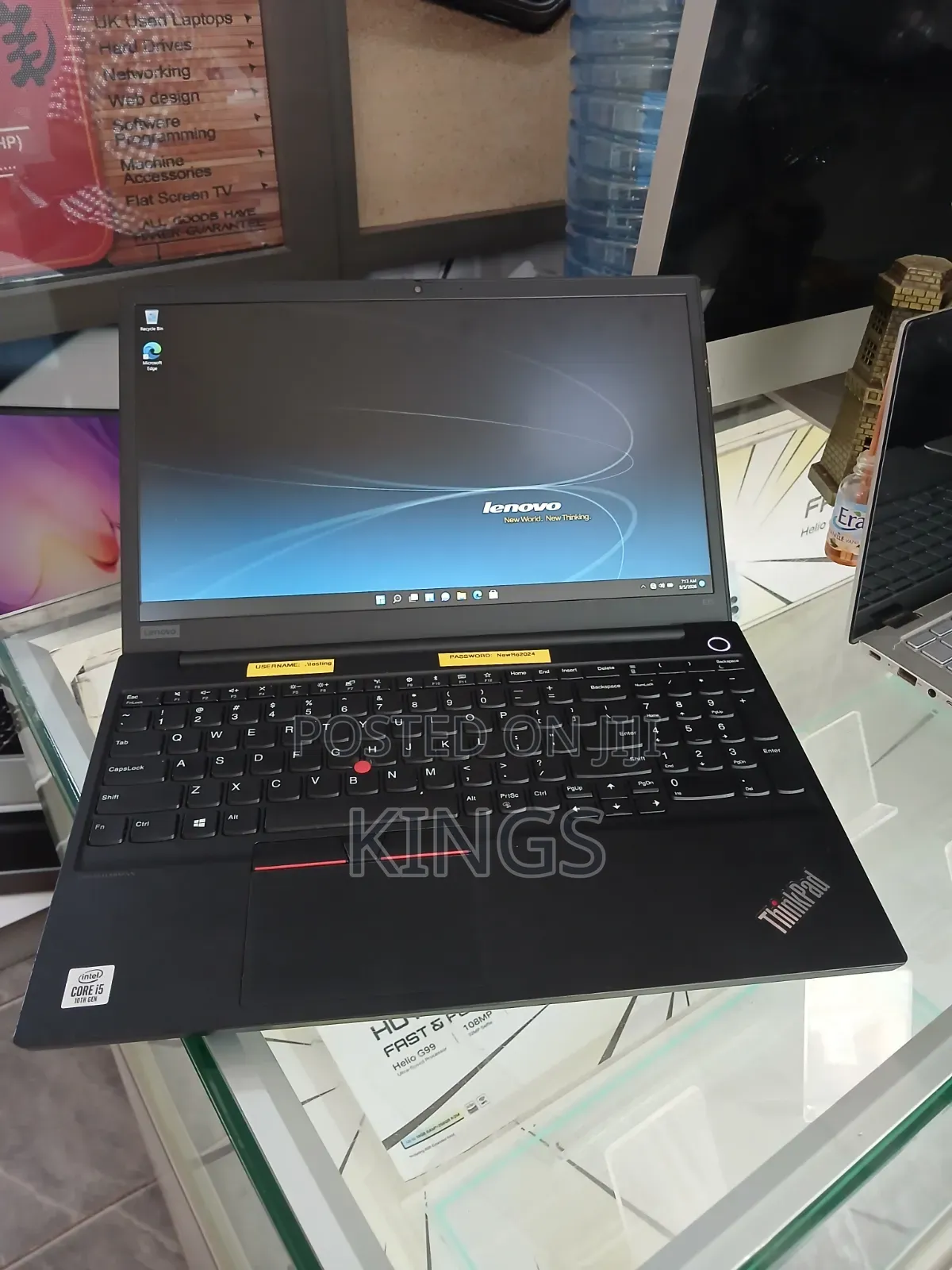 Laptop Lenovo ThinkPad E15 16GB Intel Core i7 SSD 256GB