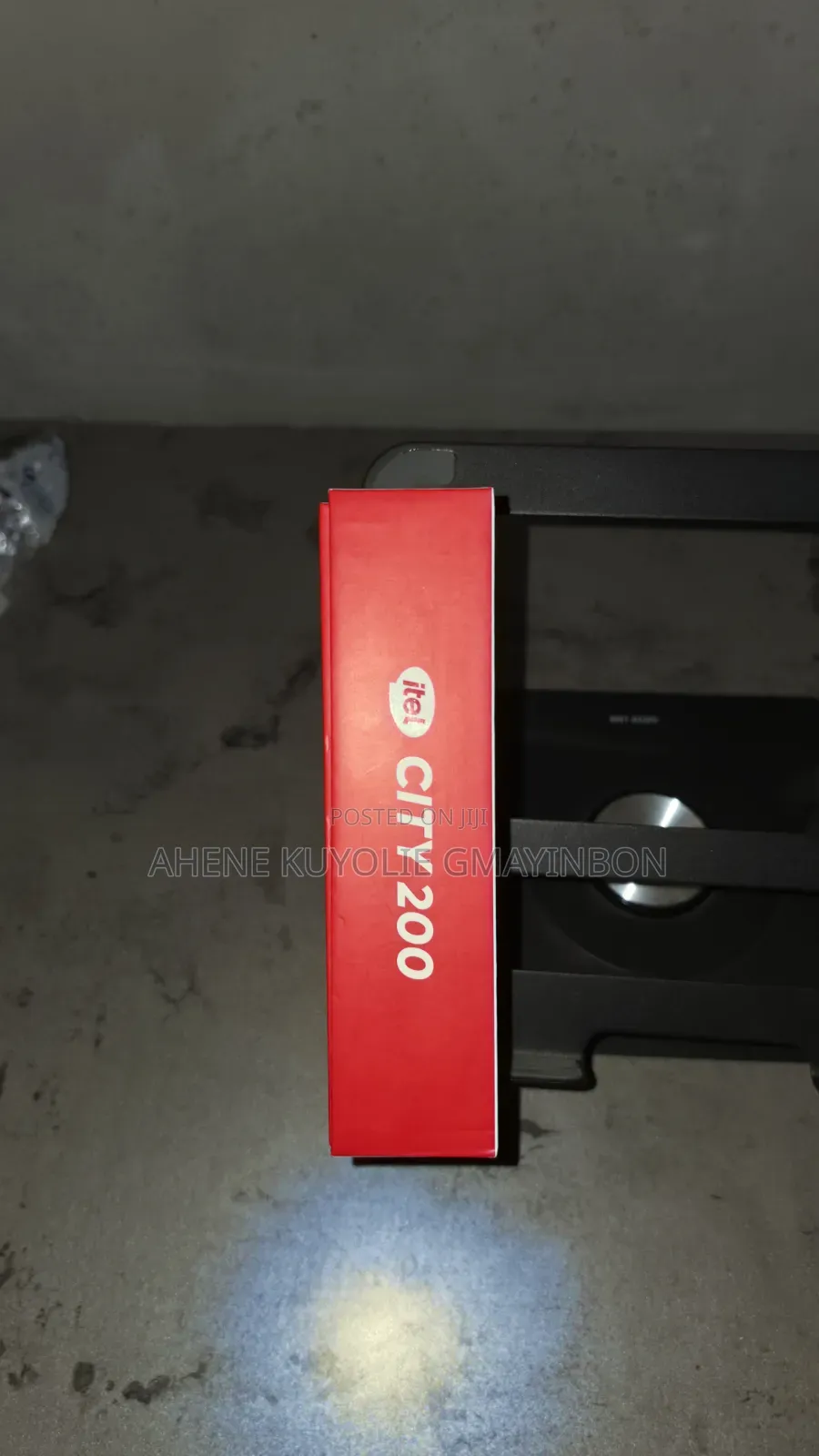 New Itel City 200 128 GB Black