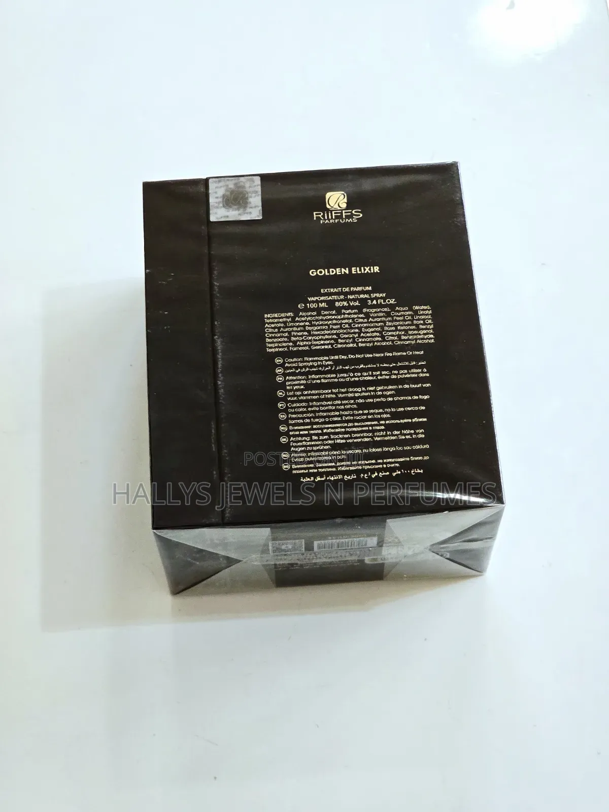 Golden Elixir Extrait De Parfum by Riiffs