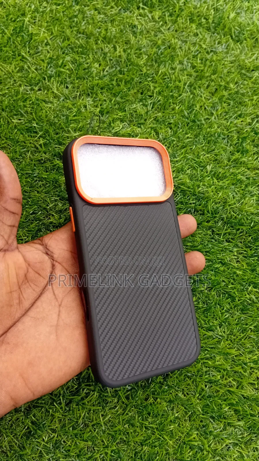 iPhone 18/17 Pro Max Matte Carbon Brazing Case