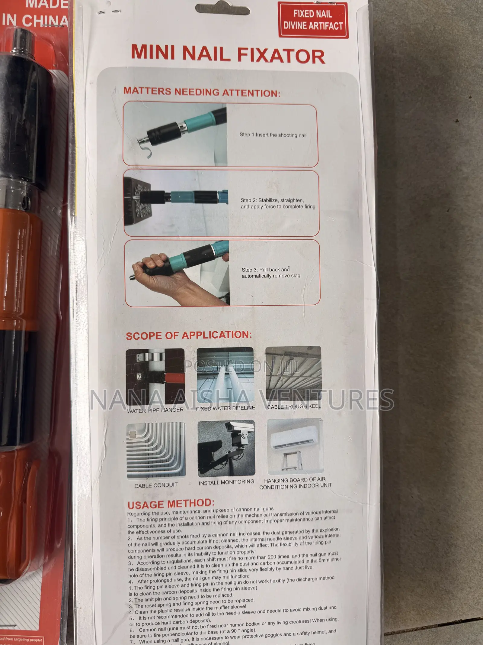 Integrated Mini Nail Gun