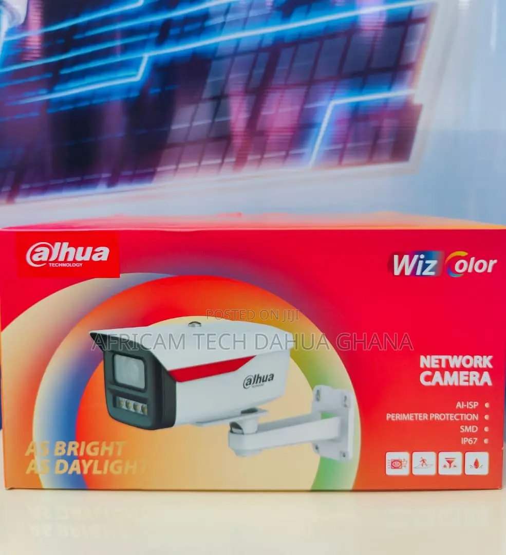 Dahua 4MP IP WizColor Lite Fixed-Focal Bullet Entry Network Camera